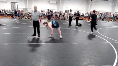 175 lbs Semis (4 Team) - Grace Rester, R&R Ladies Black vs Lillian Bertoia, Backyard Bullies Wrestling Club