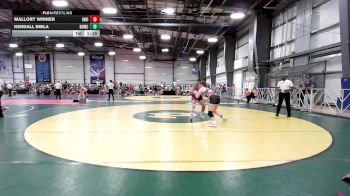 165 lbs Rr Rnd 1 - Mallory Winner, Indiana Outlaws Pink vs Kendall Bibla, BHWC | Florida Supreme Girls