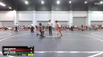 178 lbs Quarterfinal - John Marcum, Unaffiliated vs Jacob Taylor, Compound Wrestling