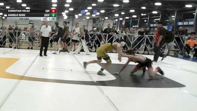 106 lbs Rr Rnd 1 - Christian Velez, Superior Elite - HSB vs Angelo Boni, Quest School Of Wrestling Gold - HSB