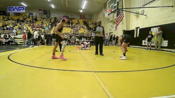 112 lbs Quarterfinal - Collin Young, Jay Junior High vs Brandt Steinheil, Wagoner