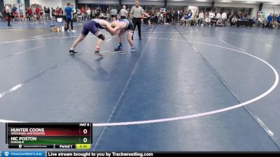 Silver 197 lbs Cons. Round 3 - Nic Poston, Dubuque vs Hunter Coons, Wisconsin-Whitewater