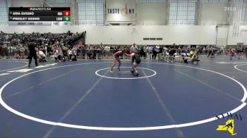 114 lbs Semifinal - Aria Gugino, NWAA vs Presley Eidens, Long Beach Gladiators Wrestling