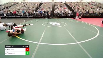 172-H lbs Round Of 16 - Bennett Fritz, Honesdale vs Jayson Rivera, Baldwin