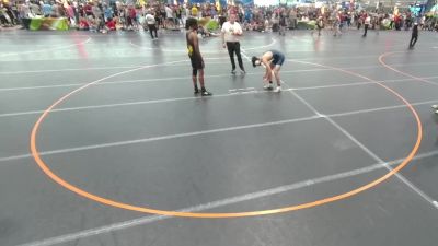 150 lbs Cons. Round 3 - Nathan McMichael, Unattached vs Alihan Keldibayev, Solon HS