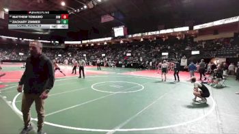 132 lbs Cons. Round 6 - Zachary Zimmer, TEV1 vs Matthew Tomaino, SRWA