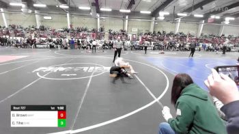 215 lbs Rr Rnd 2 - Daniel Brown, Bayfield Wrestling vs Cudia Tihe, Chieftain Wrestling Club