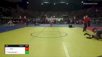 225 lbs Round 1 - Janitza Lopez-Valle, Madera South High School Wrestling vs Talia Katzenberger, Ground Creatures Wrestling