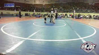 37 lbs Quarterfinal - Addilyn Hobson, Lexington Wrestling Club vs Willie Skidmore, Standfast