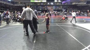 49 lbs Round Of 16 - Damian Aguilar, NMPAL vs Adrian Davila, Cobre Wrestling Jr Program