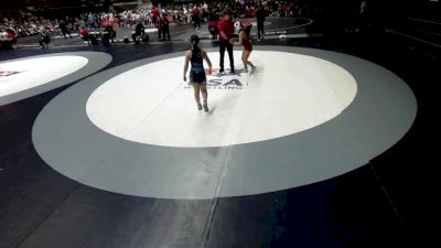 100 lbs Willow Martinez, OCWA - Orange County Wrestling Association vs Jazmyn Stimson, CVWA - Central Valley Wrestling Association