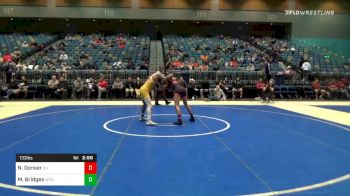 133 lbs Final - Noah Gonser, Campbell vs Montorie Bridges, Wyoming