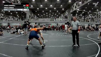 157 lbs Finals (2 Team) - Erick Coreas, Full Circle vs Owen Campbell, TDWC Maniacs Blue & Gold