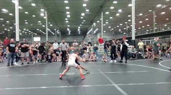 76 lbs Round 3 (8 Team) - Colton Louderback, La Cosa Nostra NJ vs Bryce Reber, Buffalo Valley WC