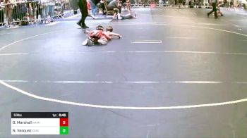 53 lbs Consolation - Dallas Marshall, Warriors Of Christ vs Nathaniel Vasquez, Coachella Valley WC