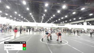 106 lbs Consi Of 8 #2 - Bryson Vertner, Suples vs Luke Degroat, Dominate WC