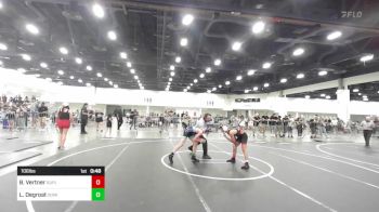 106 lbs Consi Of 8 #2 - Bryson Vertner, Suples vs Luke Degroat, Dominate WC