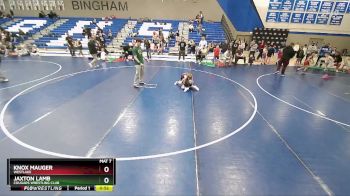65-72 lbs Round 1 - Jaxton Lamb, Cougars Wrestling Club vs Knox Mauger, Westlake