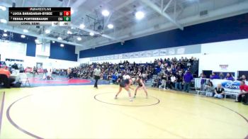 105 lbs Cons. Semi - Lucia Baradaran-Bybee, San Clemente vs Tessa Fortenbaugh, Canyon (Anaheim)