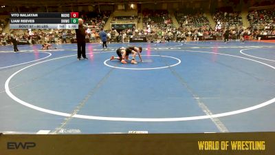 80 lbs Semifinal - Vito Naljayan, Mat Assassins vs Liam Reeves, Steel Valley Renegades