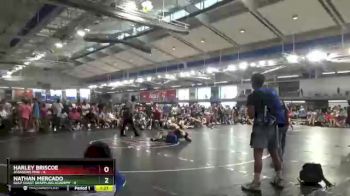 126 lbs Semis & 3rd Wb (16 Team) - Nathan Mercado, Gulf Coast Grappling Academy vs Harley Briscoe, Assassins Pink