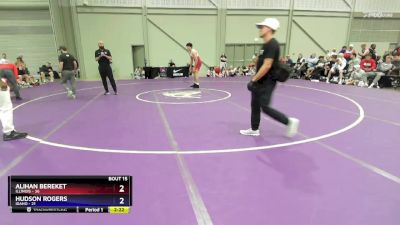 190 lbs Placement Matches (8 Team) - Alihan Bereket, Illinois vs Hudson Rogers, Idaho