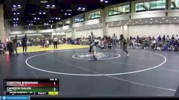 114 lbs Round 4 (10 Team) - Cameron Galvin, SOWA vs Christina Borgmann, Florida All-Stars