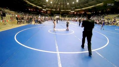 Semifinal - Makenzi Estrada, Coweta Tiger Wrestling vs Jocelyn Miller, Pryor Tigers