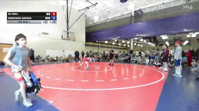 88 lbs Rr Rnd 1 - Oj Hall, Richmond Hill Wrestling Club vs Santiago Zapata, Woodland Wrestling