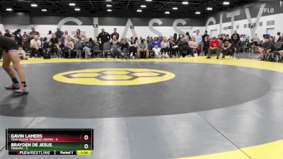 95 lbs Round 3 - Brayden De Jesus, Triumph vs Gavin Lamers, Team Nazar Training Center