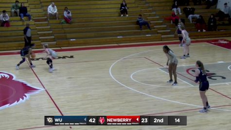 Replay: Wingate vs Newberry - Women's | Jan 3 @ 5 PM