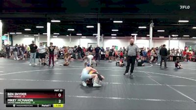 80 lbs Round 2 (8 Team) - Mikey McMahon, Savage Barn Brothers vs Ben Snyder, Terps Xpress