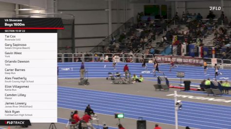 High School Boys' 1600m, Prelims 1