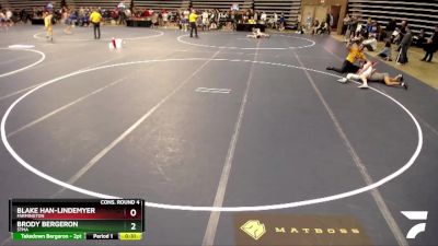 121 Championship Bracket Cons. Round 4 - Brody Bergeron, STMA vs Blake Han-Lindemyer, Farmington