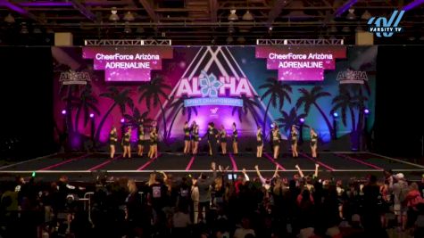 CheerForce Arizona - ADRENALINE [2024 L1 Senior 2] 2024 Aloha Grand Nationals
