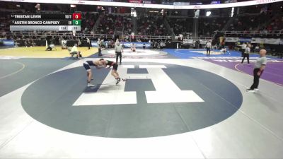 I-126 lbs Cons. Semi - Tristan Levin, Tottenville vs Austin Bronco Campsey, East Hampton