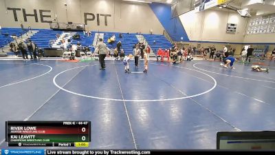 44-47 lbs Round 3 - River Lowe, Aviator Wrestling Club vs Kai Leavitt, Champions Wrestling Club