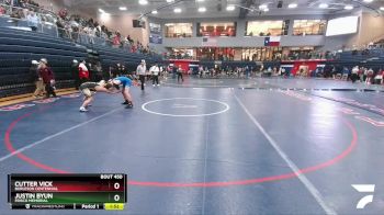 165 lbs Round 4 - Cutter Vick, Burleson Centennial vs Justin Byun, Frisco Memorial