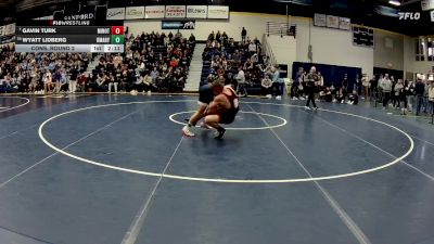 174 lbs Cons. Round 2 - Gavin Turk, Minot State (N.D.) vs Wyatt Lidberg, UMary