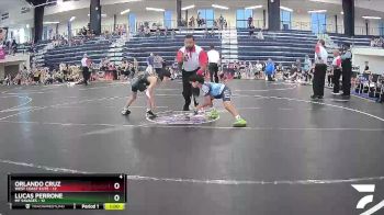 60 lbs Round 6 (8 Team) - Orlando Cruz, West Coast Elite vs LUCAS PERRONE, MF Savages