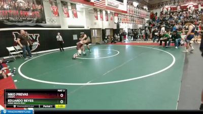 182 lbs Champ. Round 1 - Niko Prevas, Crespi vs Eduardo Reyes, Long Beach Poly