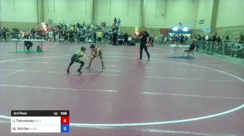 59 lbs 3rd Place - Jace Fennessey, Niceville Wrestling Academy vs Waylon Worley, Florida Elite Wrestling