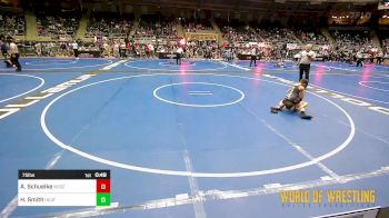 75 lbs Round Of 16 - Alyxzander Schuelke, Nebraska Boyz vs Hunter Smith, Heat