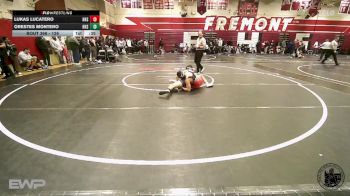 126 lbs Cons. Round 2 - Lukas Lucatero, Hollister High School vs Orestes Montero, Hollister High School