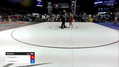 113 lbs Rnd Of 64 - Tate Blackwill, KS vs Eli Schultz, MN