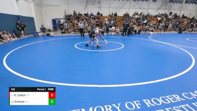 106 lbs Champ. Round 1 - Dominic Cabot, Aptos vs Jj Greene, Dethrone