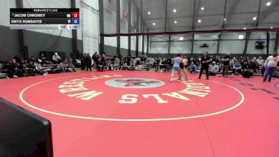 16U Boys GR - 150 lbs Champ. Round 1 - Jacob Chromey, WA vs Onyx Kunsaitis, ID