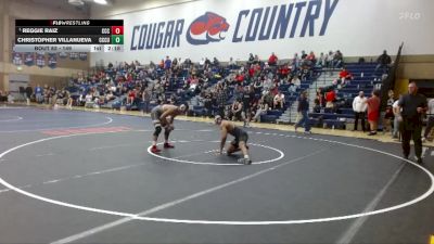 149 lbs Quarterfinal - Reggie Raiz, Clackamas Community College vs Christopher Villanueva, Clackamas Unattached