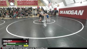 132 2B Cons. Round 3 - Isaac Circle, Lake Roosevelt vs Angel Rodriguez, Manson
