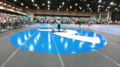 53-59 lbs Round 3 - Ariel Morales, Nevada Elite vs Liza Cantu, JG Takedown Club